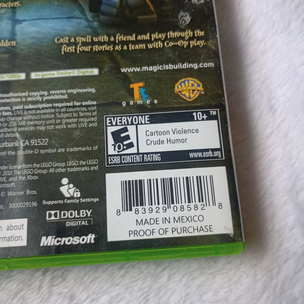 Xbox 360 - Lego Harry Potter game